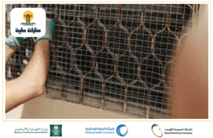 تركيب شبك الحمام