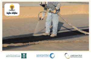 عزل فوم مائي وحراري